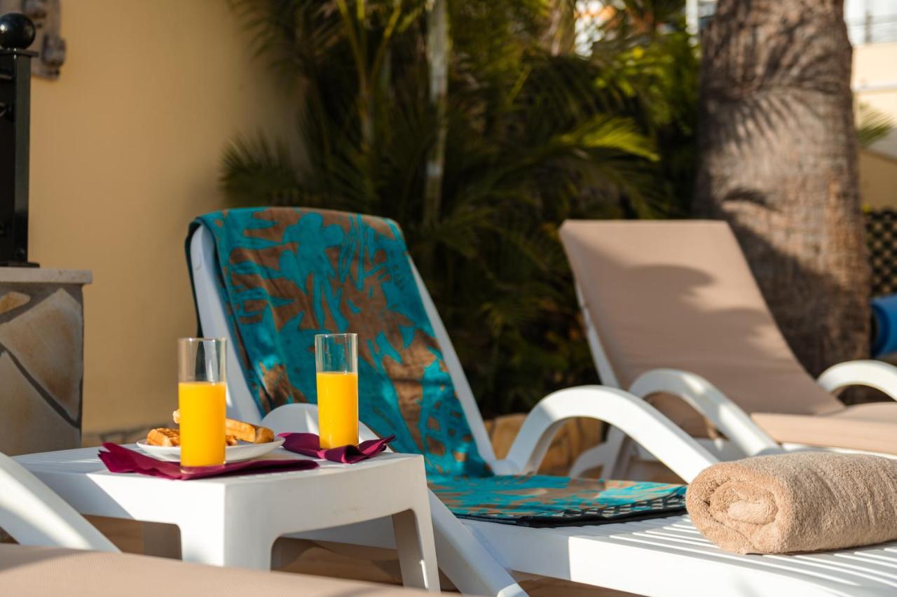 Villa Faya On The First Ocean Line With New Heated Pool Лос-Крістіанос Екстер'єр фото